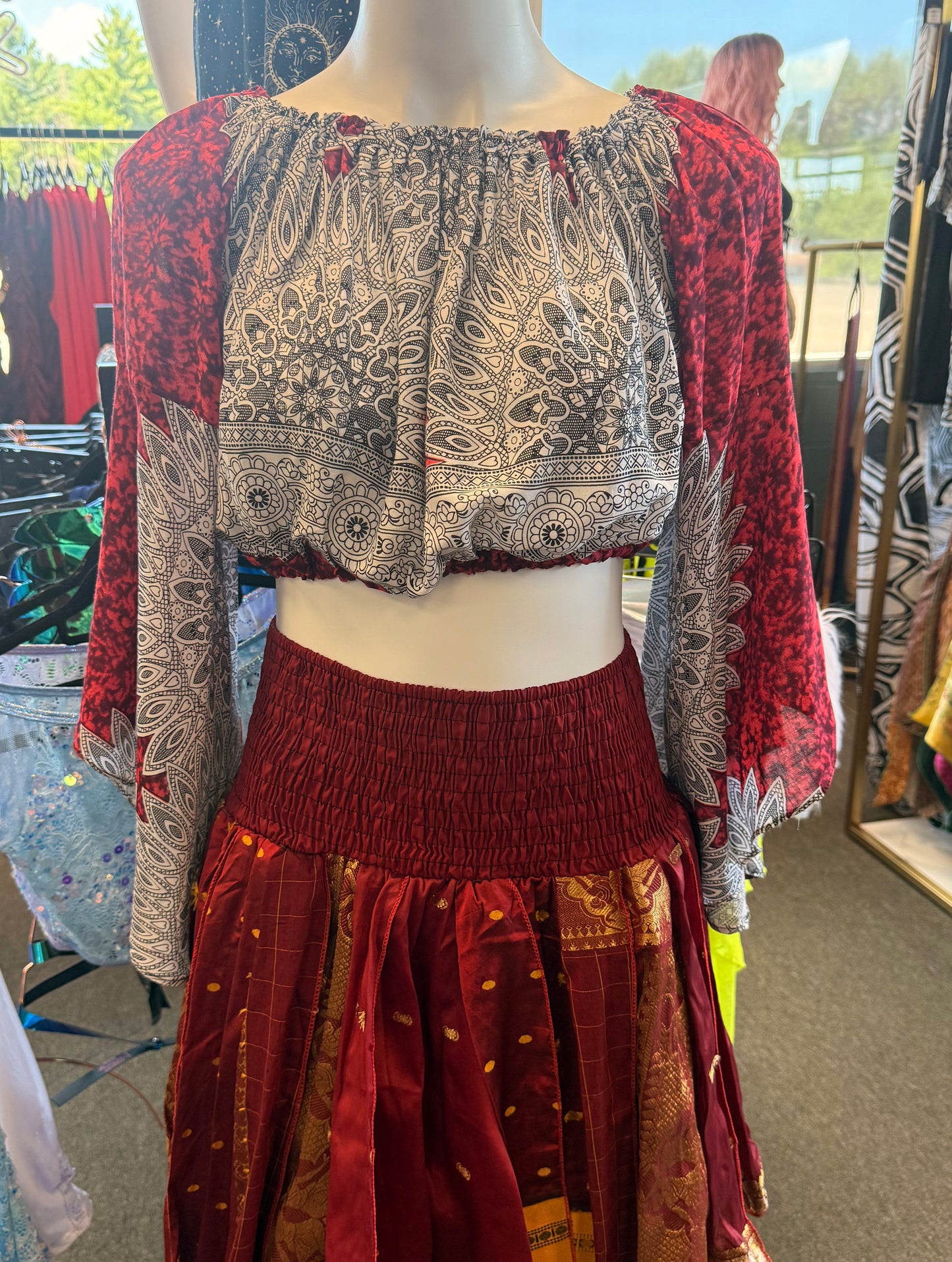 Boho Crop Top for Women
