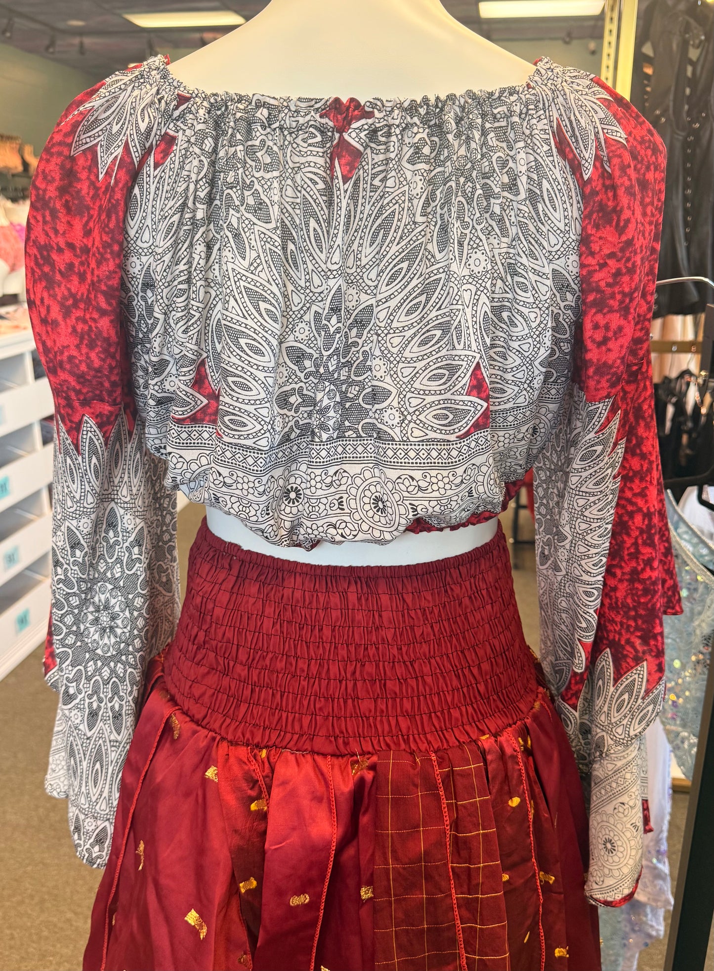 Boho Crop Top for Women