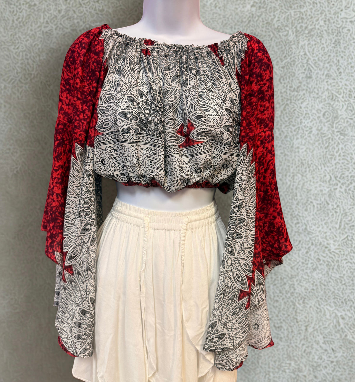 Boho Crop Top for Women