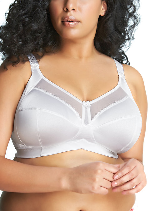 Keira White Non-Wired Bra