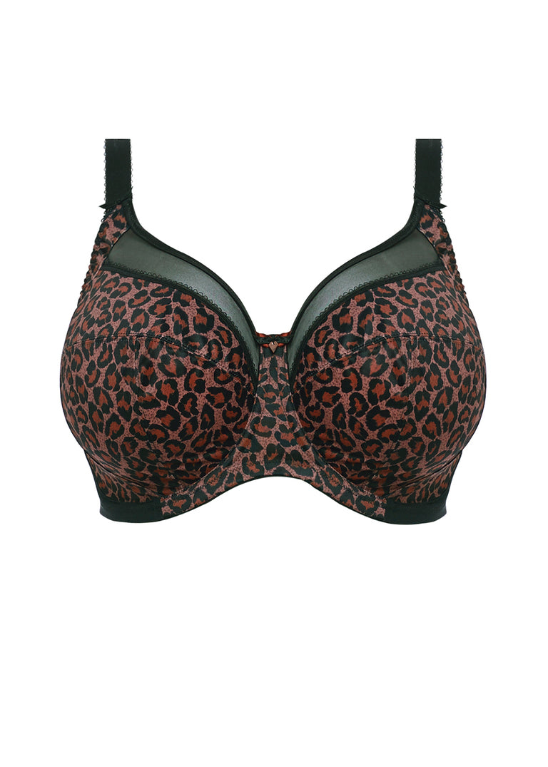 Kayla Dark Leopard UW Banded Bra