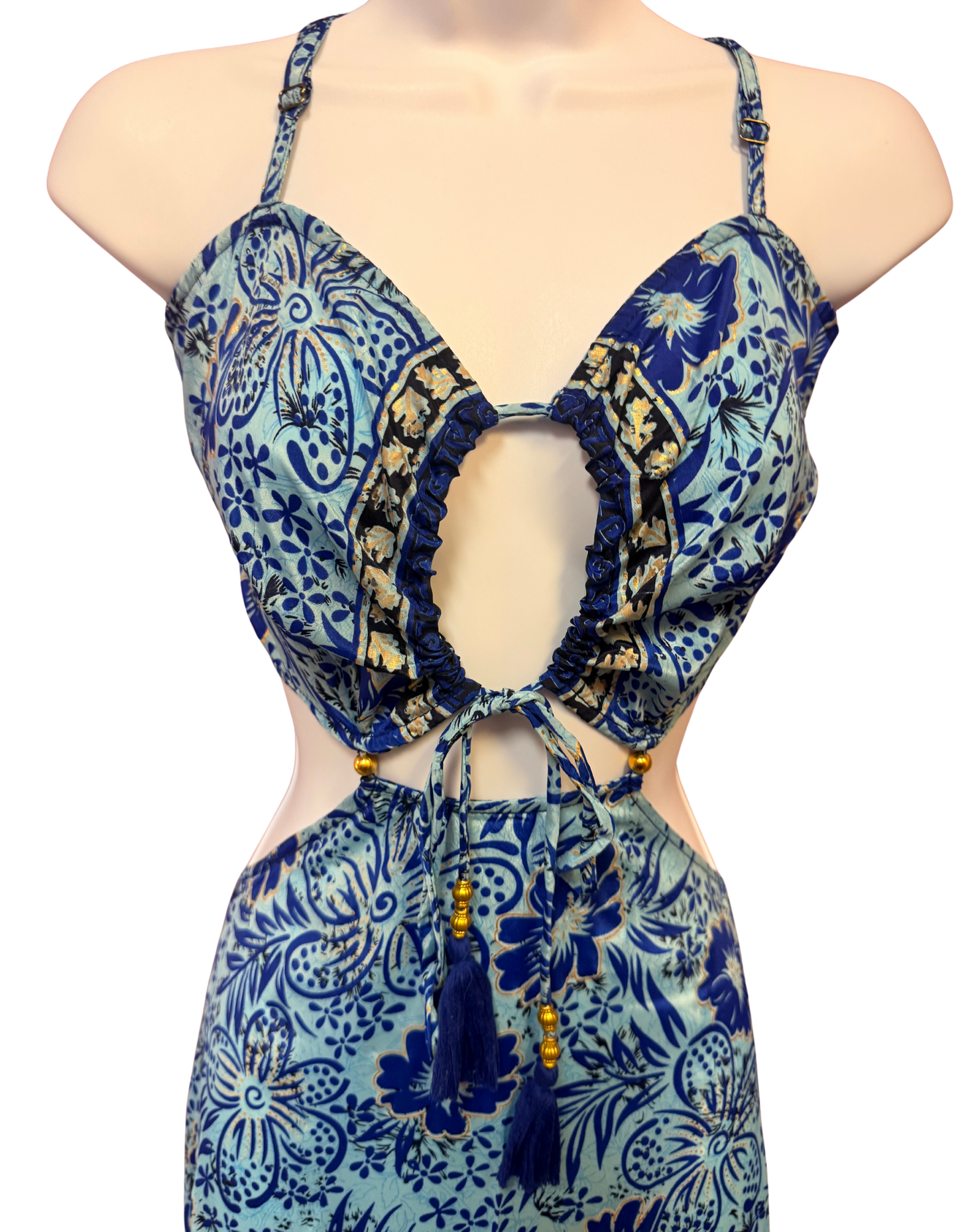 Maxi Boho Dress w/ Pockets