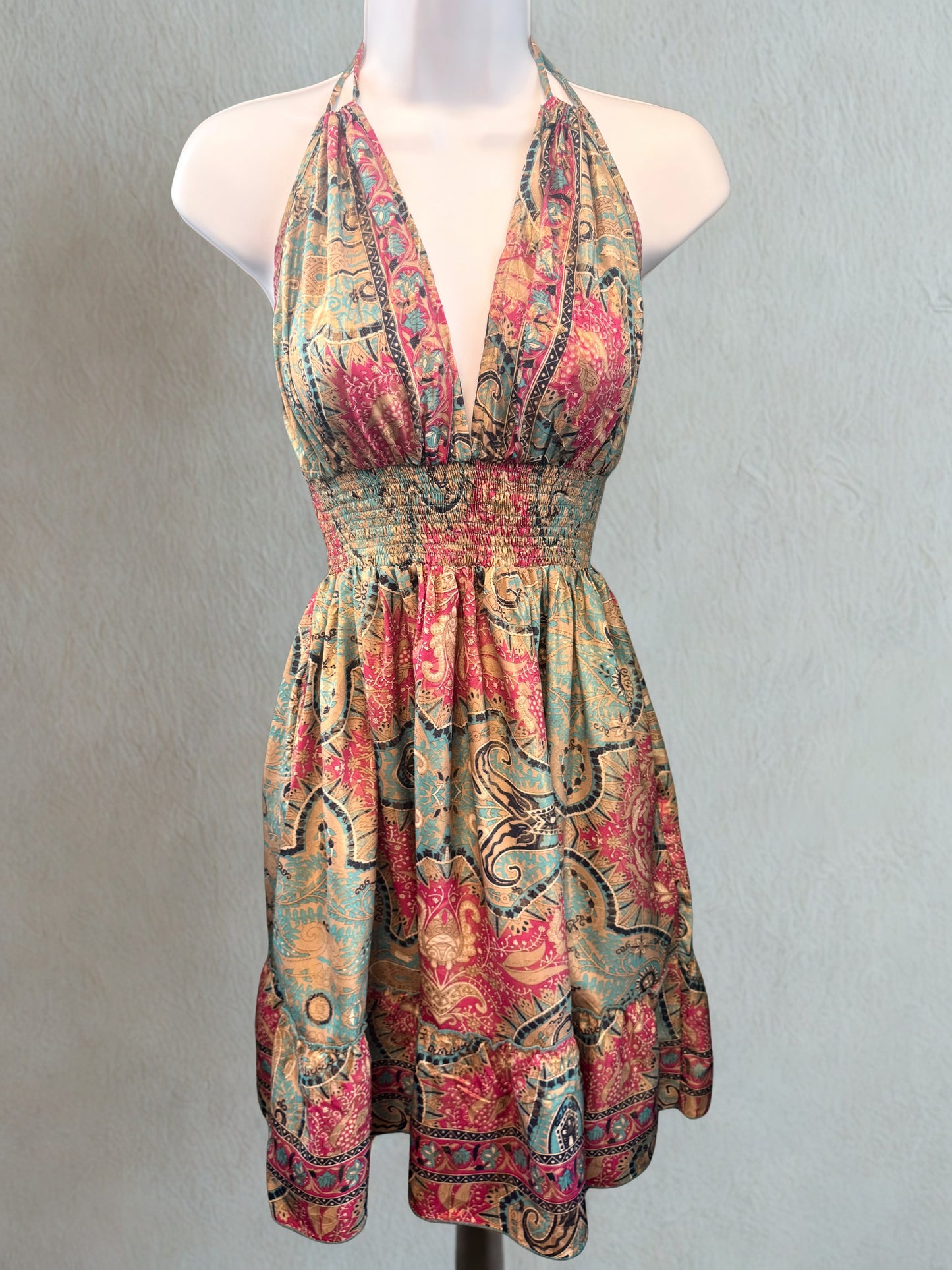 Short Summer Dress, Bohemian Dress