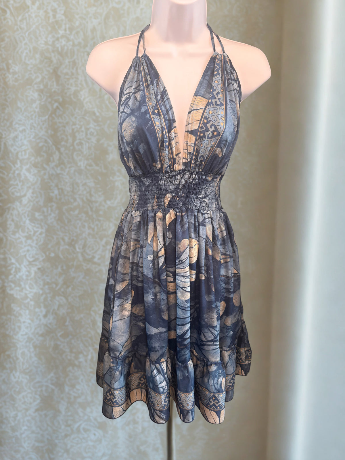Short Summer Dress, Bohemian Dress