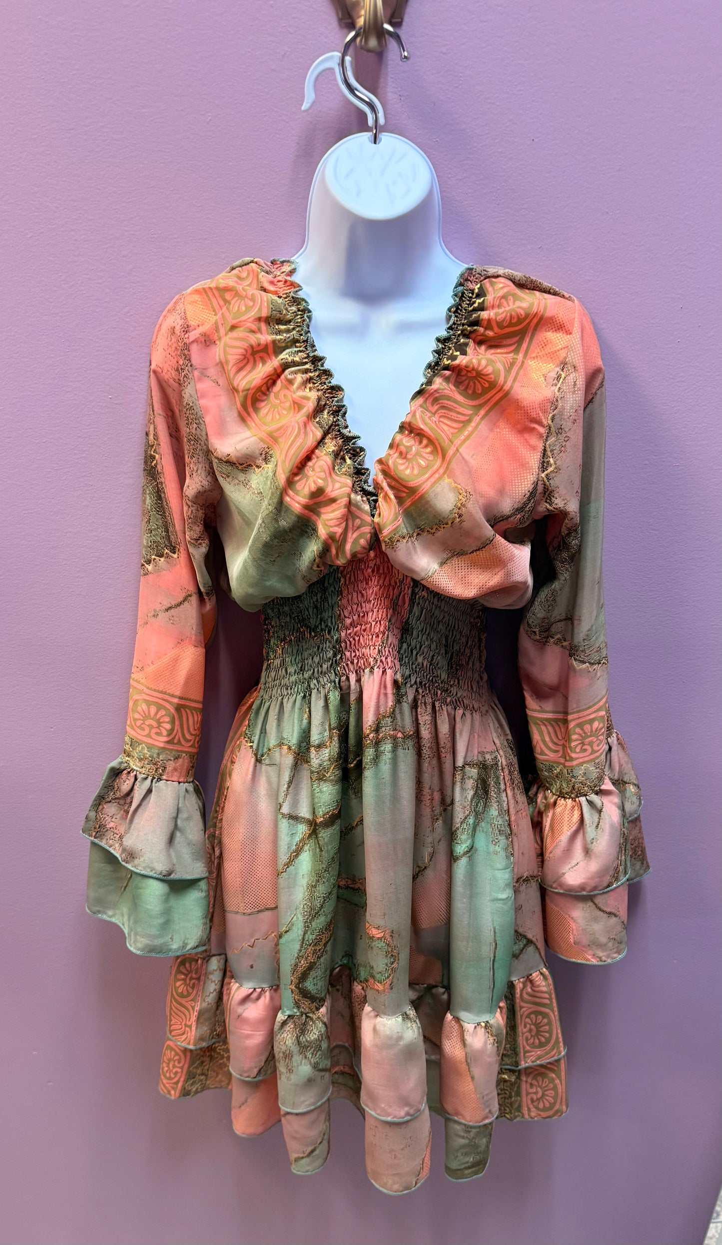 Short Boho Soft Dress
