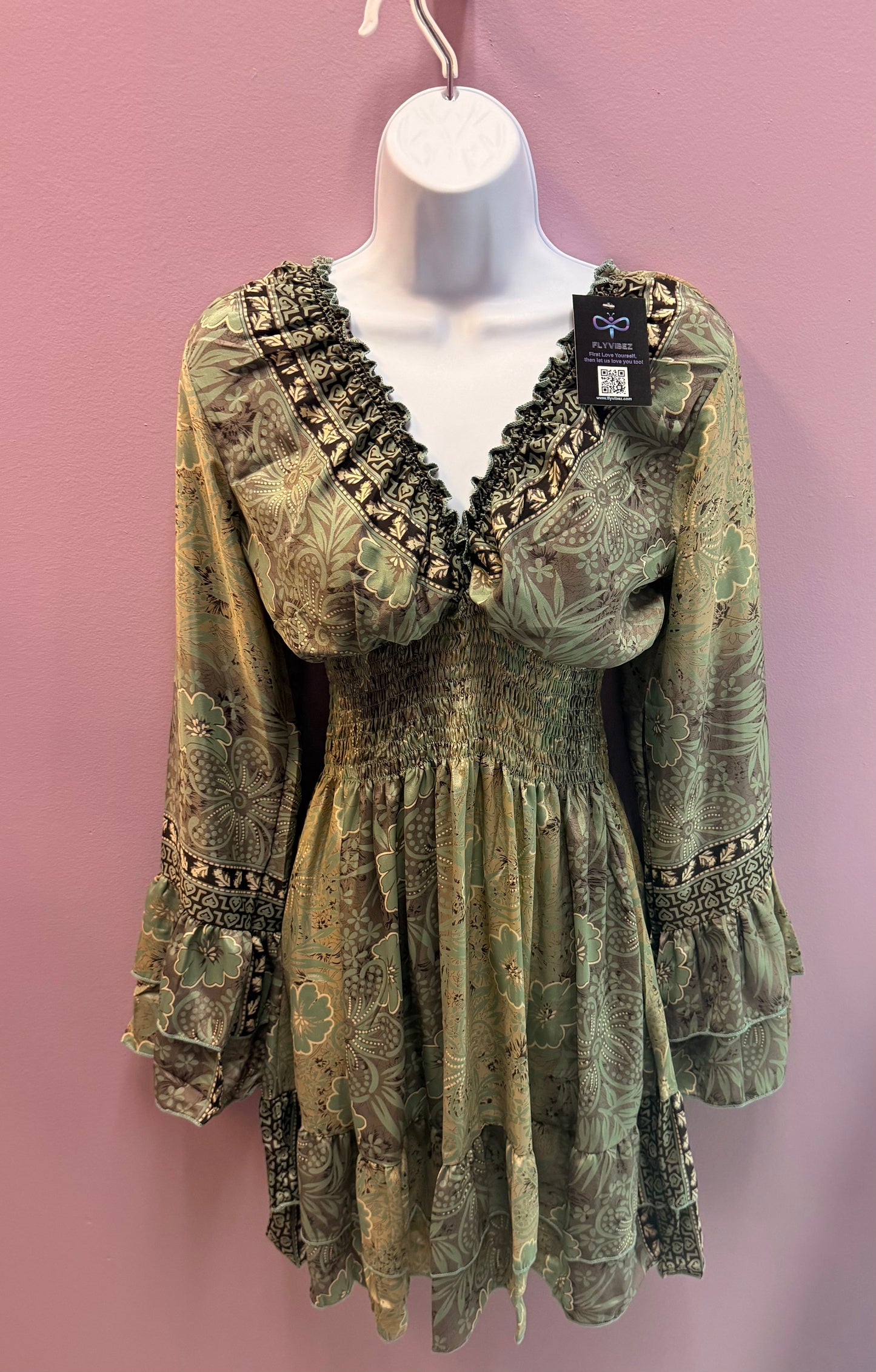 Short Boho Soft Dress
