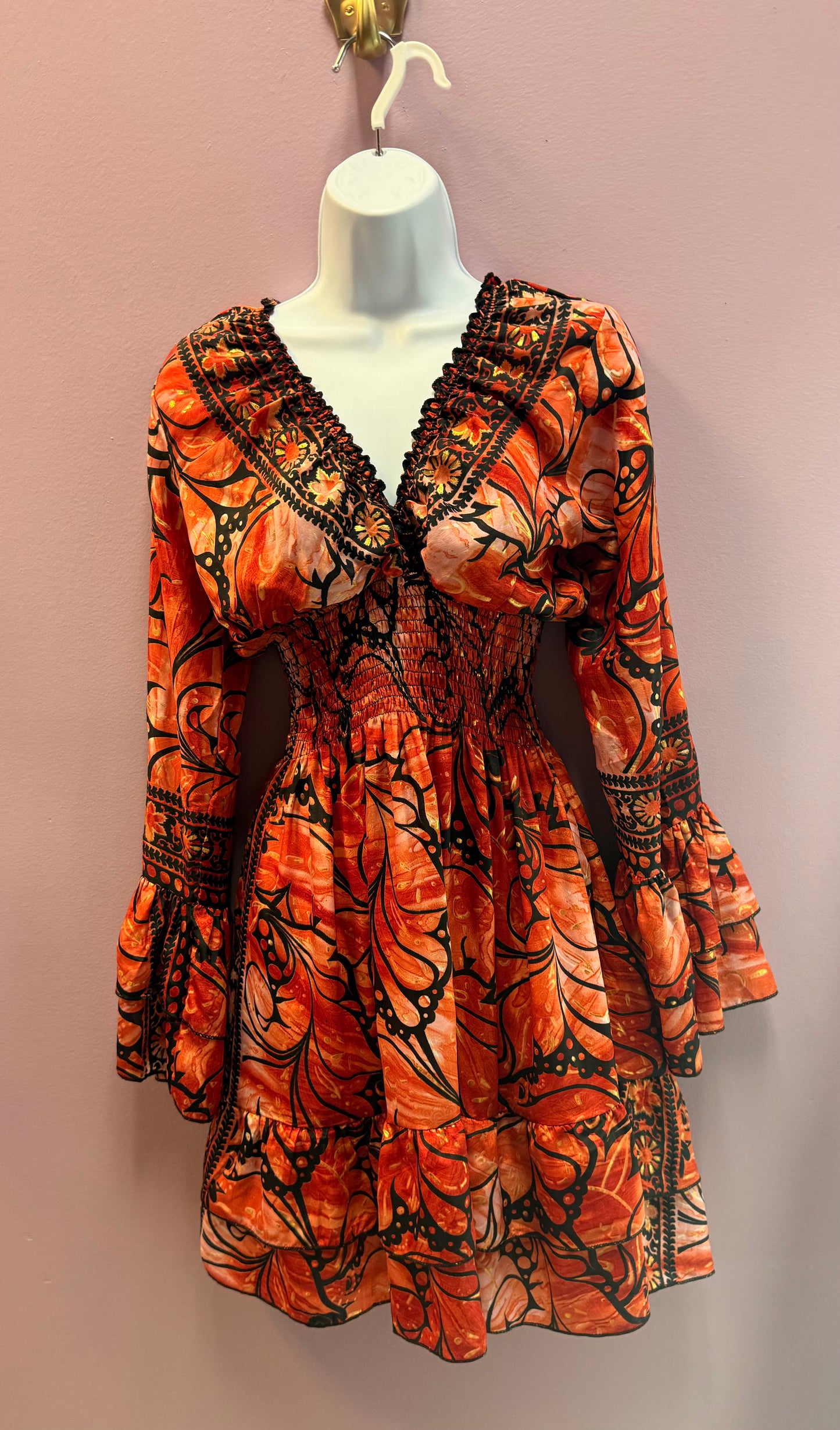 Short Boho Soft Dress