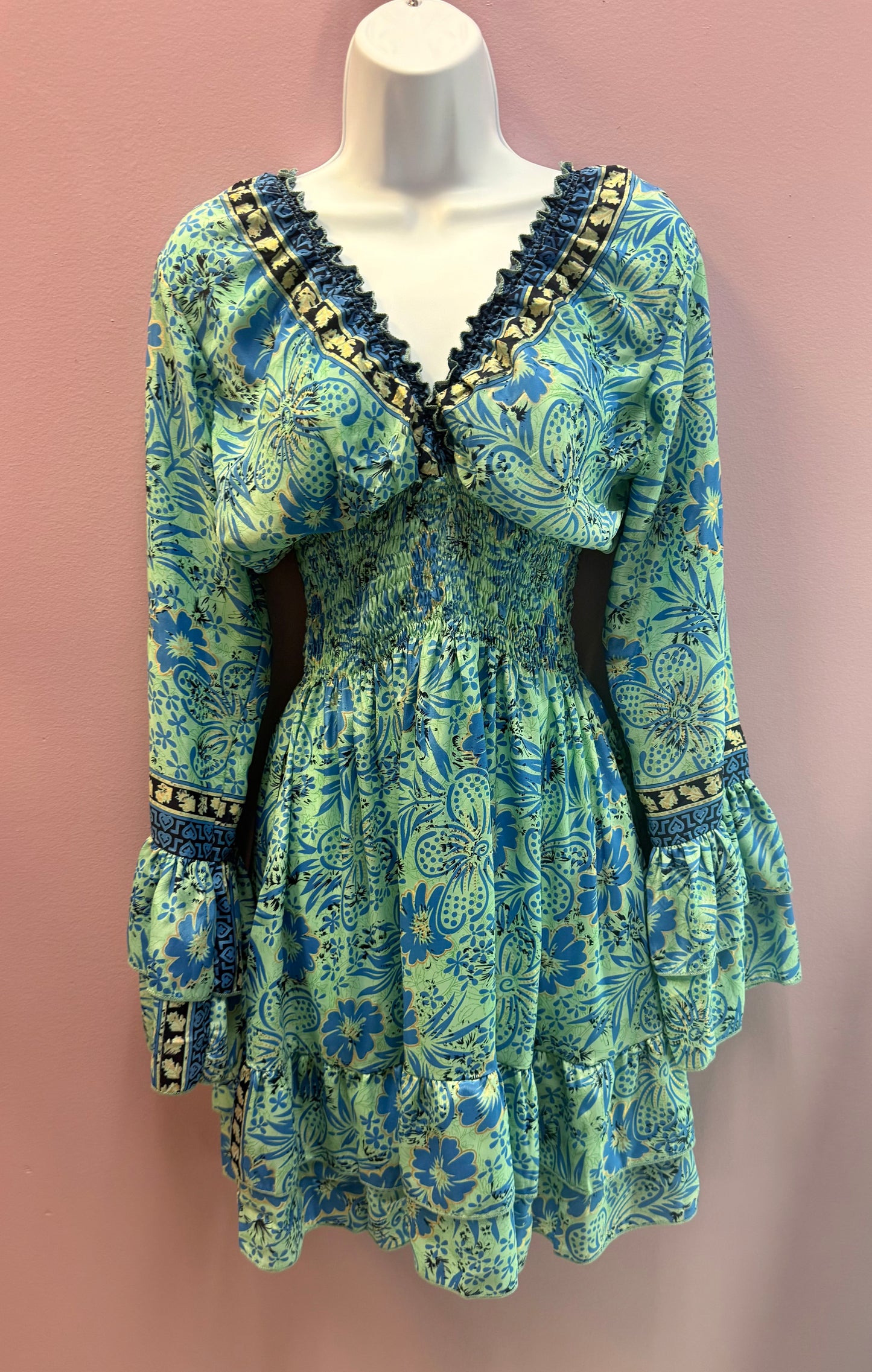 Short Boho Soft Dress