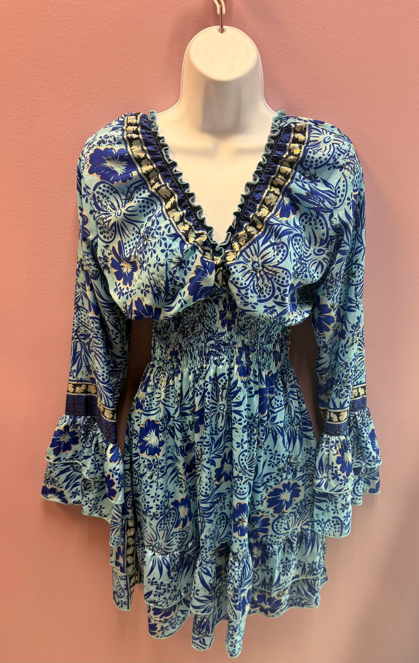 Short Boho Soft Dress