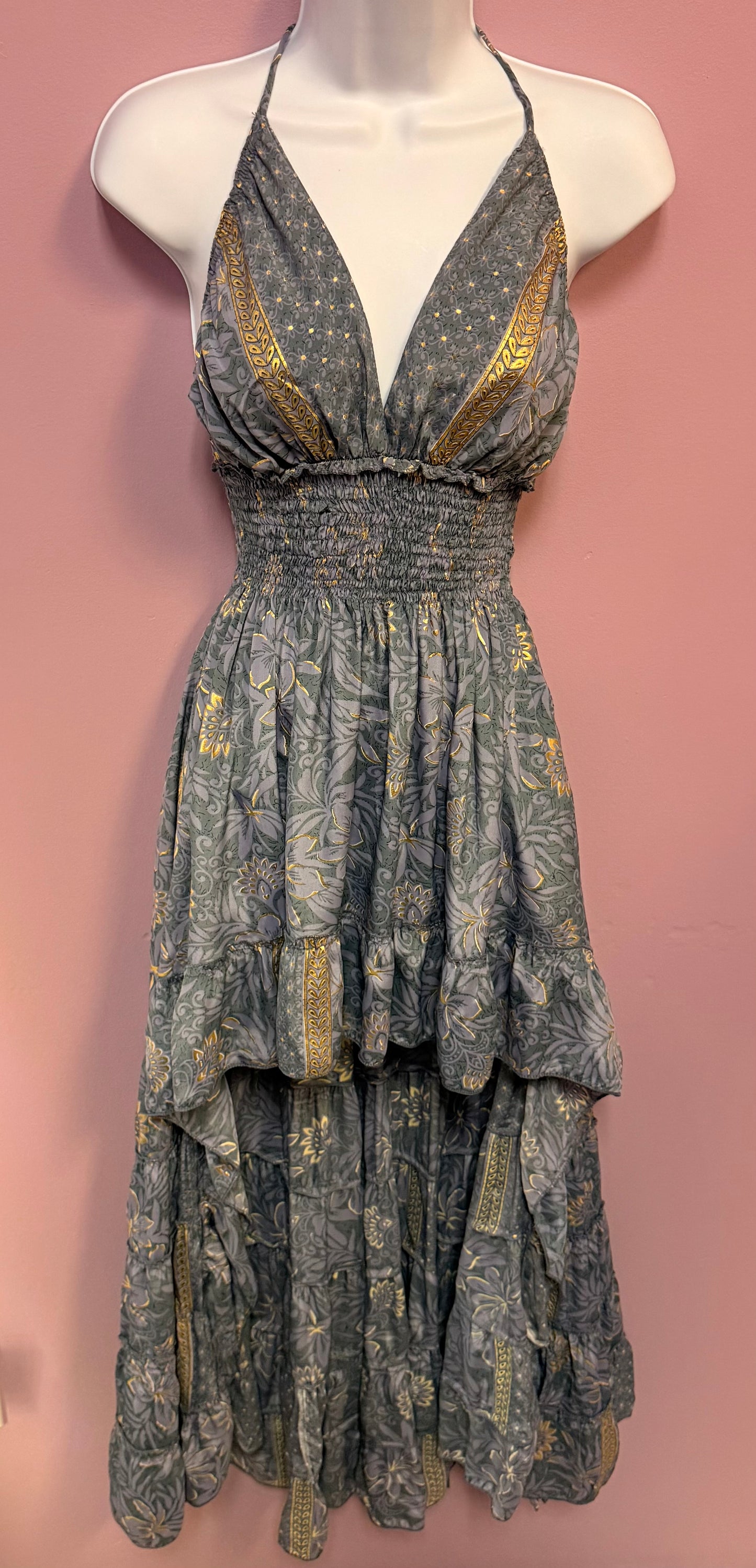 High Low Boho Dress