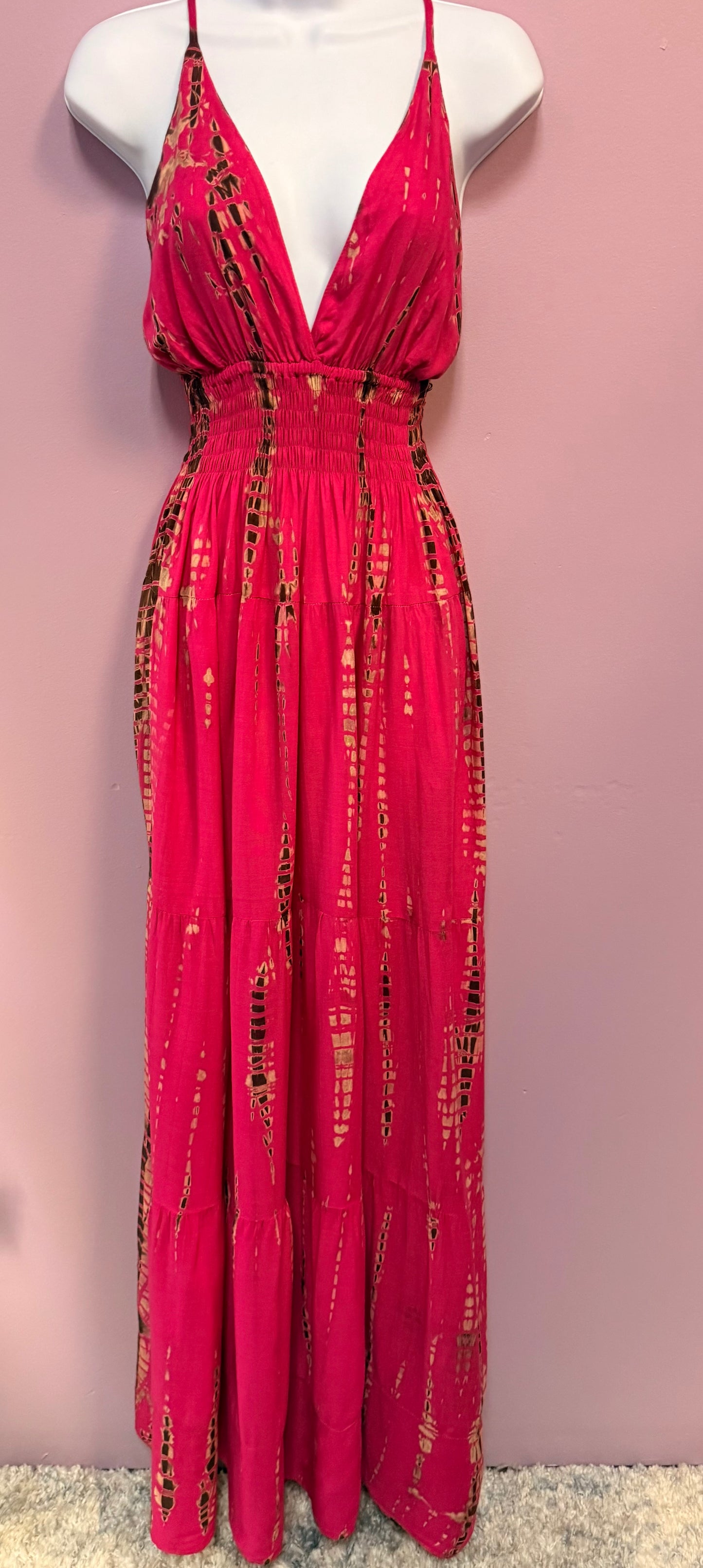 Tie-Dye Maxi Dress