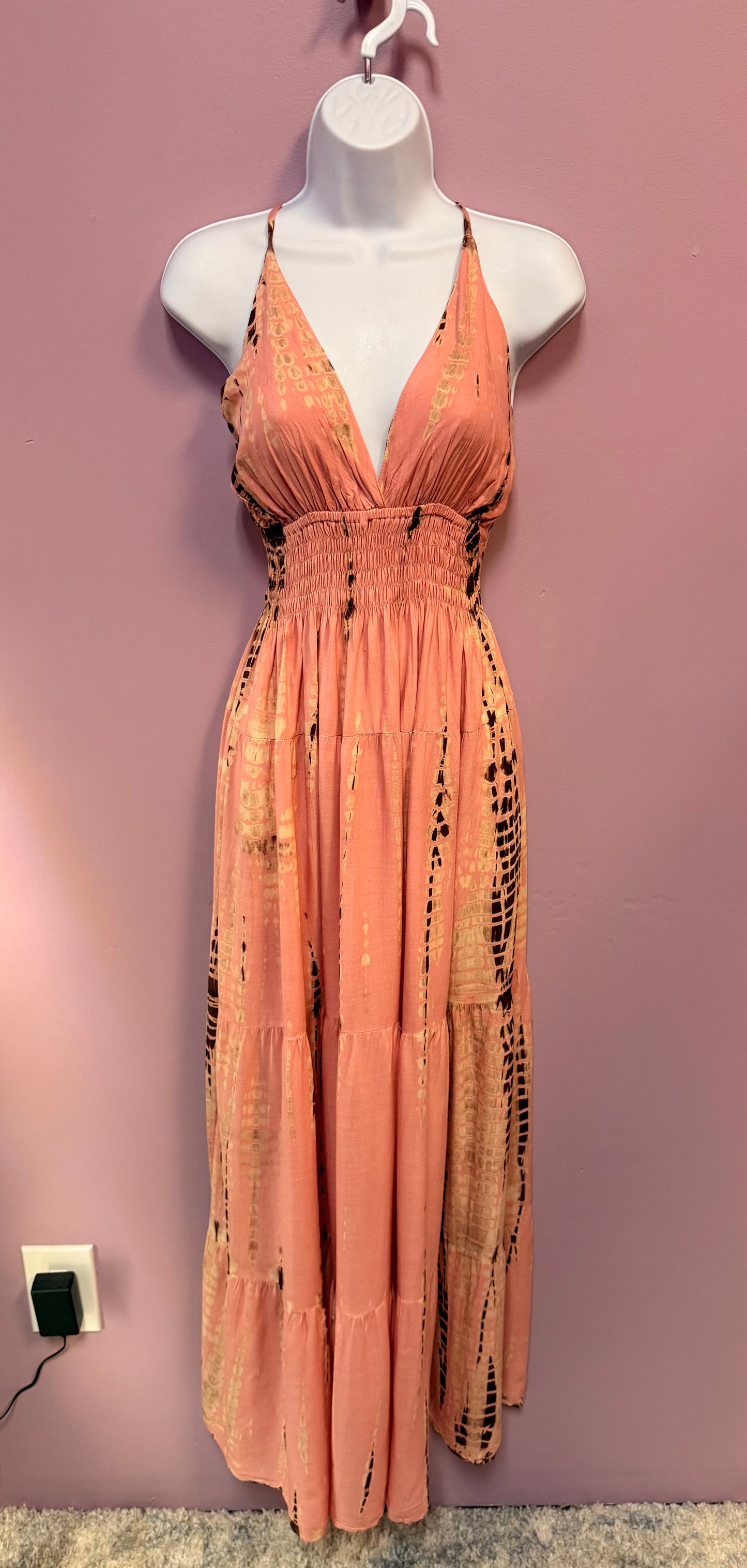 Tie-Dye Maxi Dress