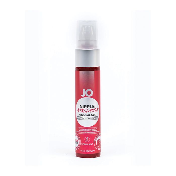 JO Nipple Titillator - Strawberry Stimulant 1 oz