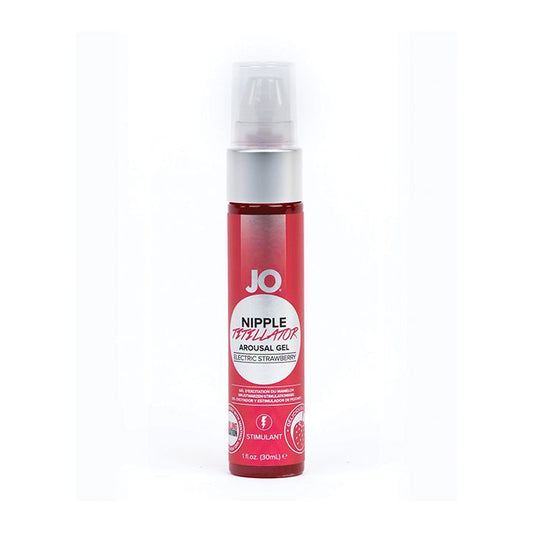 JO Nipple Titillator - Strawberry Stimulant 1 oz