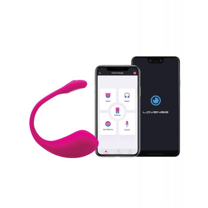 Lovense Lush 2.0 Sound Activated Vibrator - Pink