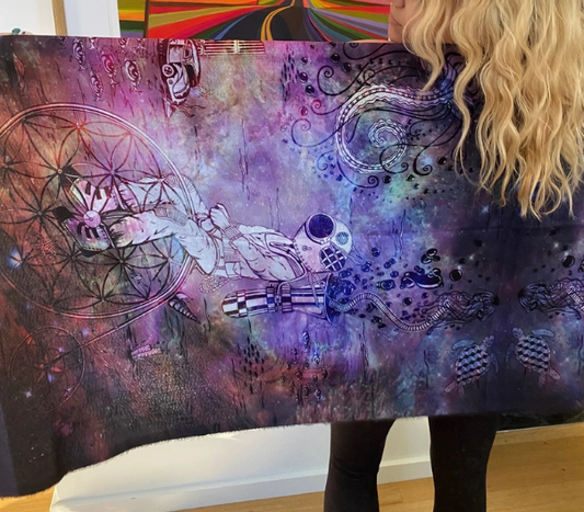 Penny Farthing Pashmina