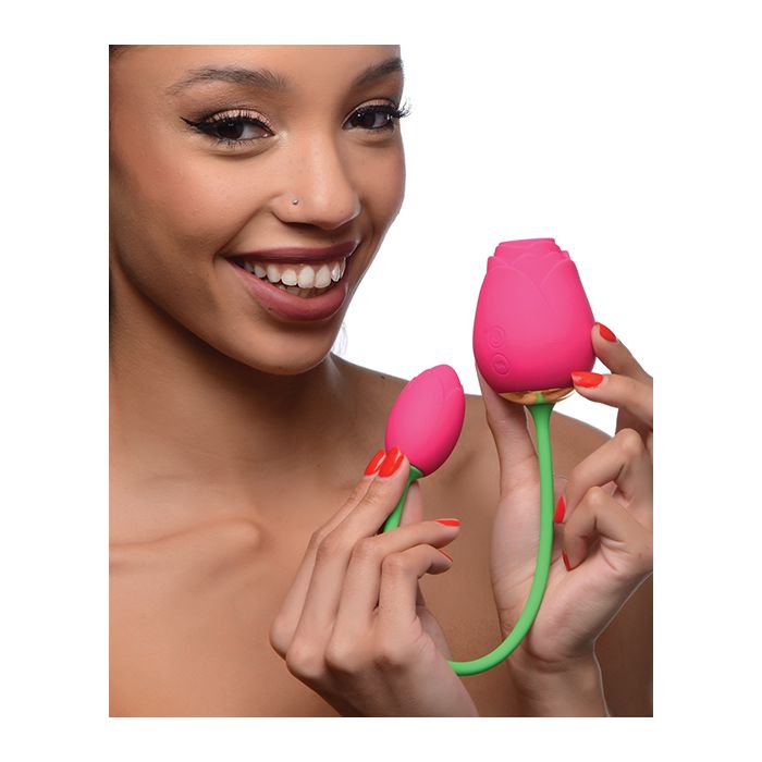 Inmi Bloomgasm 5X Suction Rose Duet - Pink
