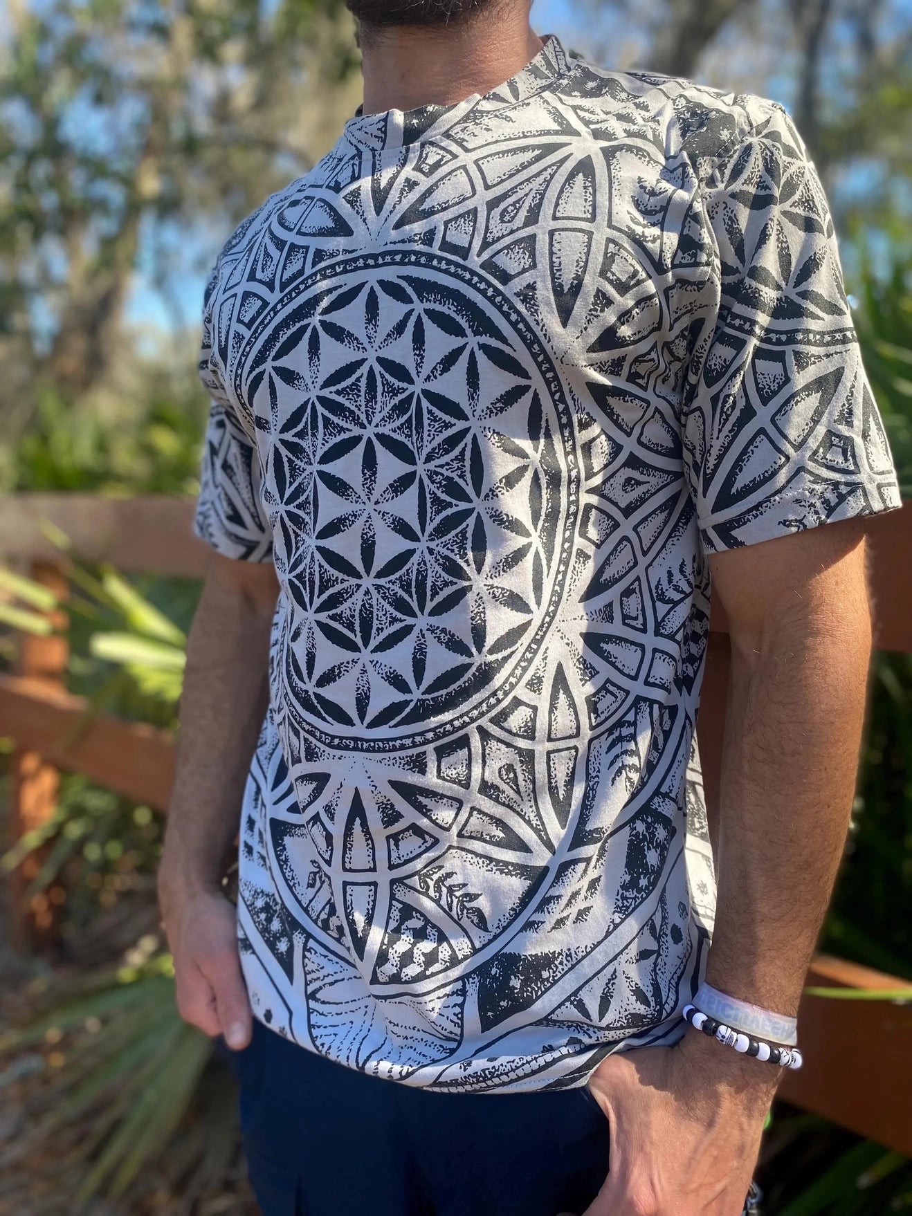 Flower of Life All Over Print Shirt