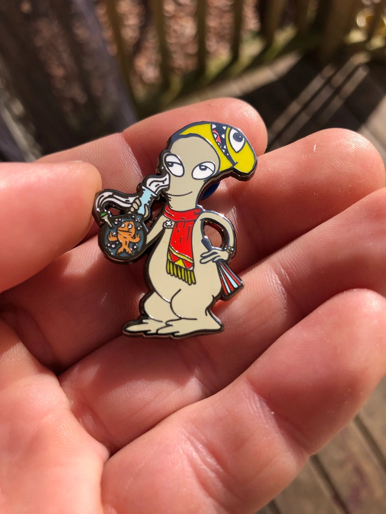 Roger & Klaus Subtronics Pin – 1.5" Hard Enamel