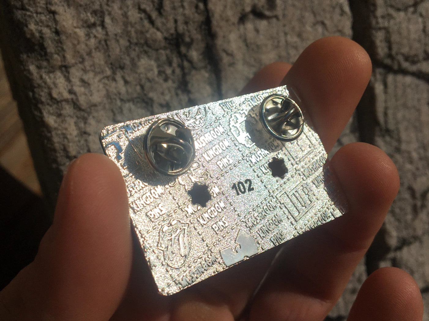 Tape B Cassette Pin – 2" Hard Enamel Pin