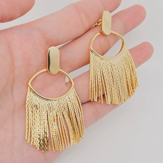 18K GOLD PLATED TASSEL EYELASH