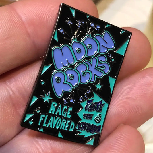 Moon Rocks Pin – 1.5" Pop Rocks Parody Collectible