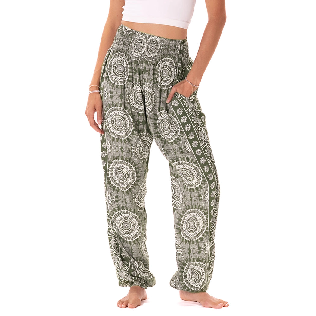 Tuscany Harem Pants with Pockets