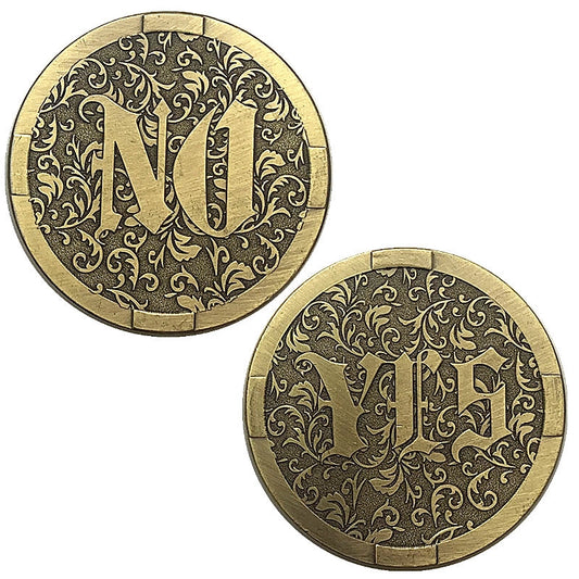 Yes/No Decision Lucky Coin