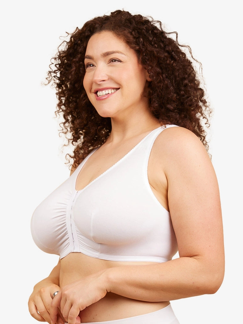 The Meryl - Cotton Front-Closure Comfort & Sleep Bra