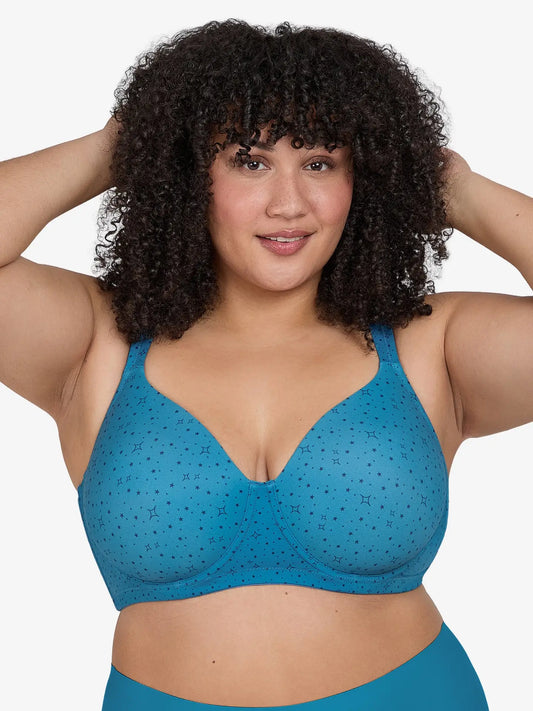 The Brigitte Full Coverage - Padded Underwire T-Shirt Bra