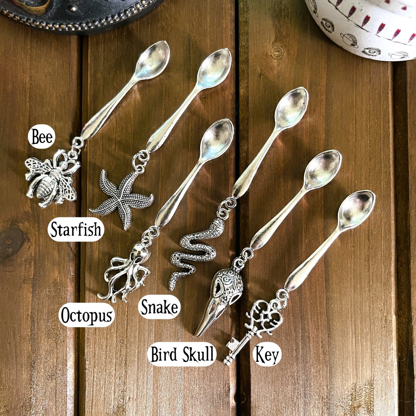 Witchy Charm Silver Spoons