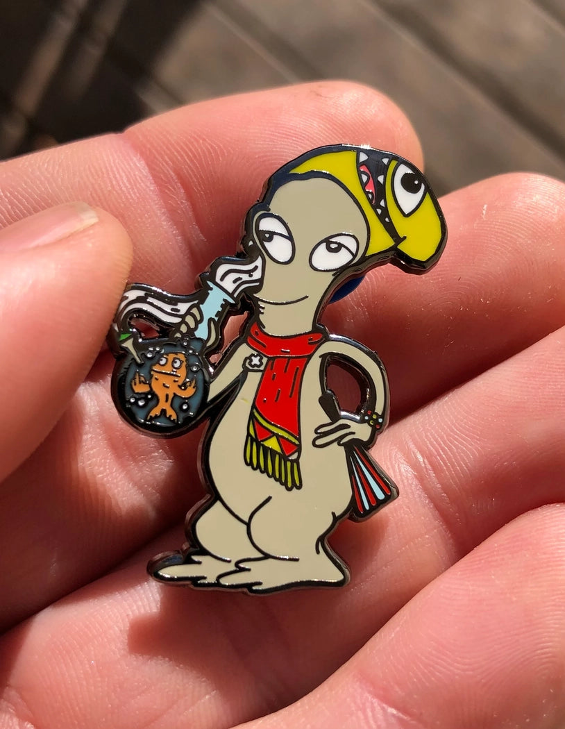 Roger & Klaus Subtronics Pin – 1.5" Hard Enamel