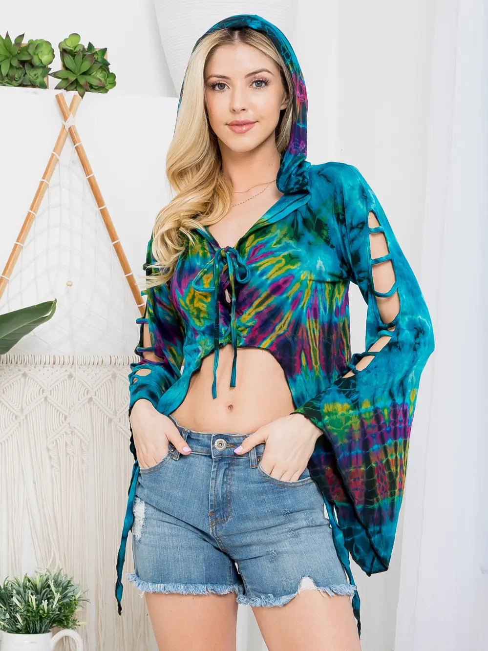 Tie-Dye Gypsy Hoodie