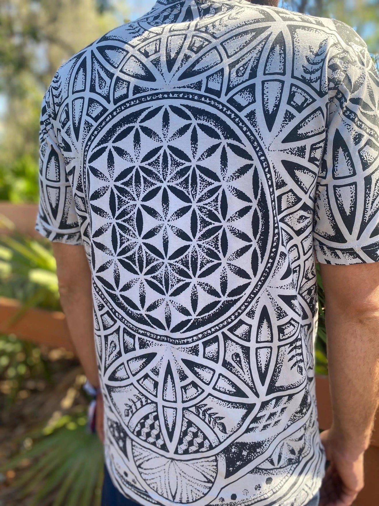 Flower of Life All Over Print Shirt
