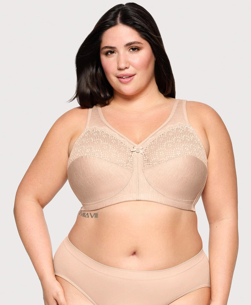 Magiclift Moisture Control Bra Cafe Heather