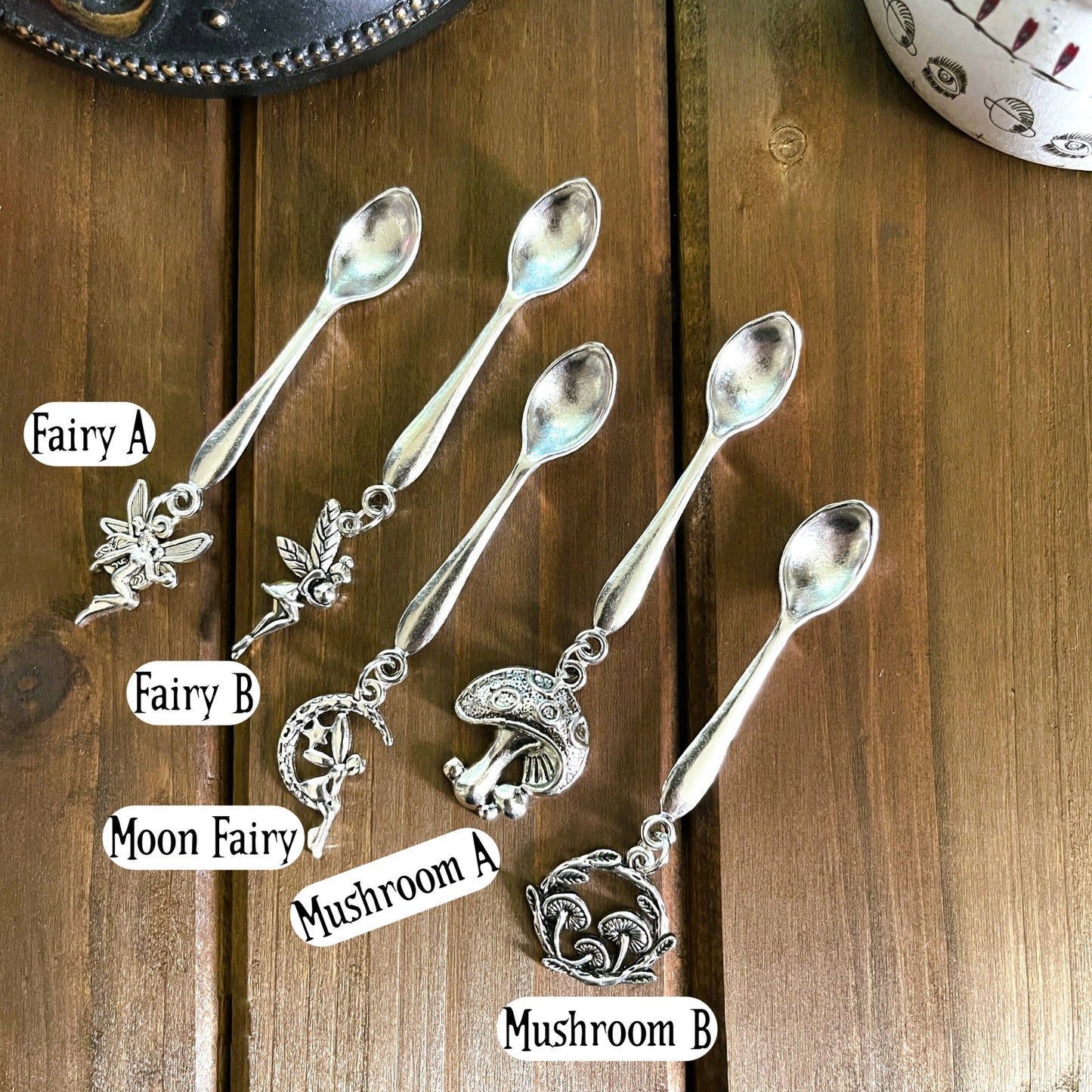 Witchy Charm Silver Spoons