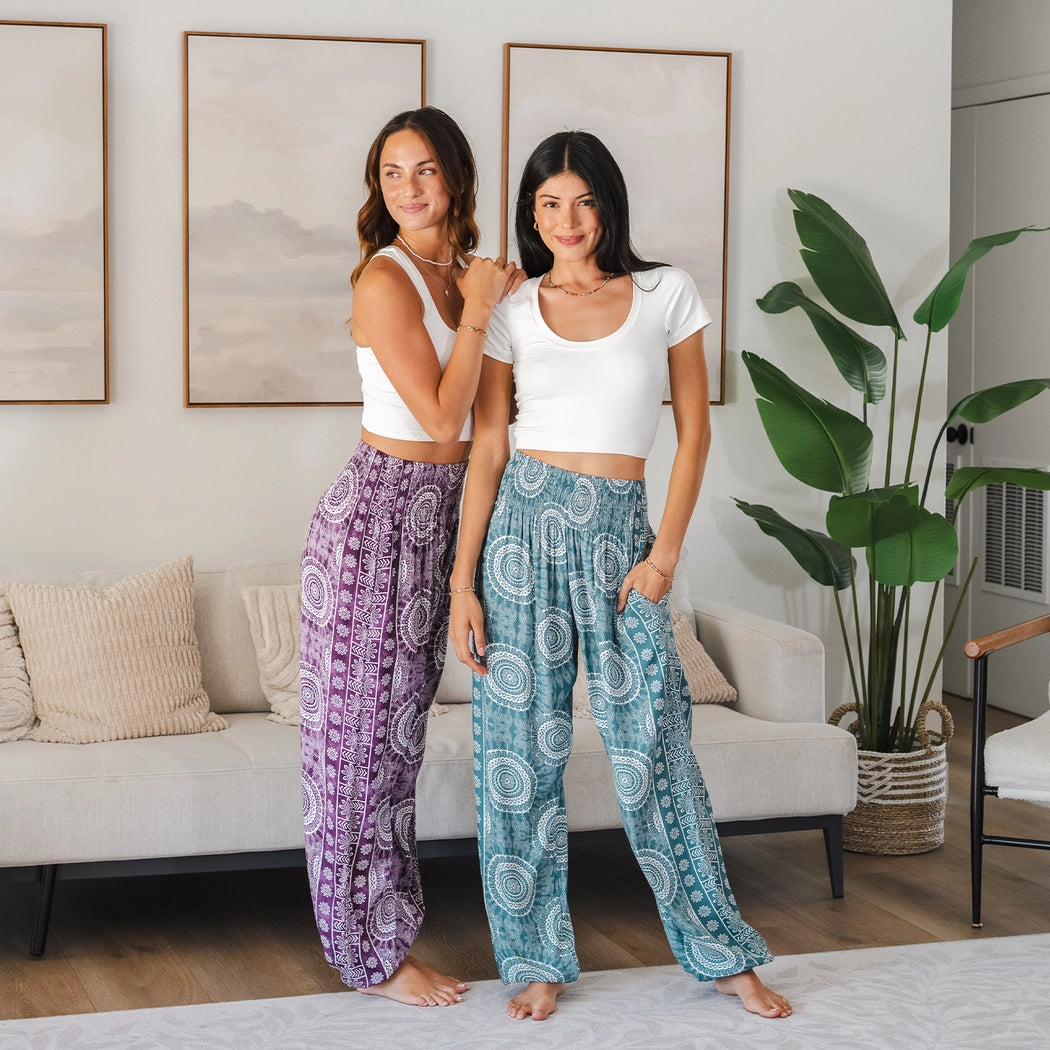 Madeira Harem Pants with Pockets