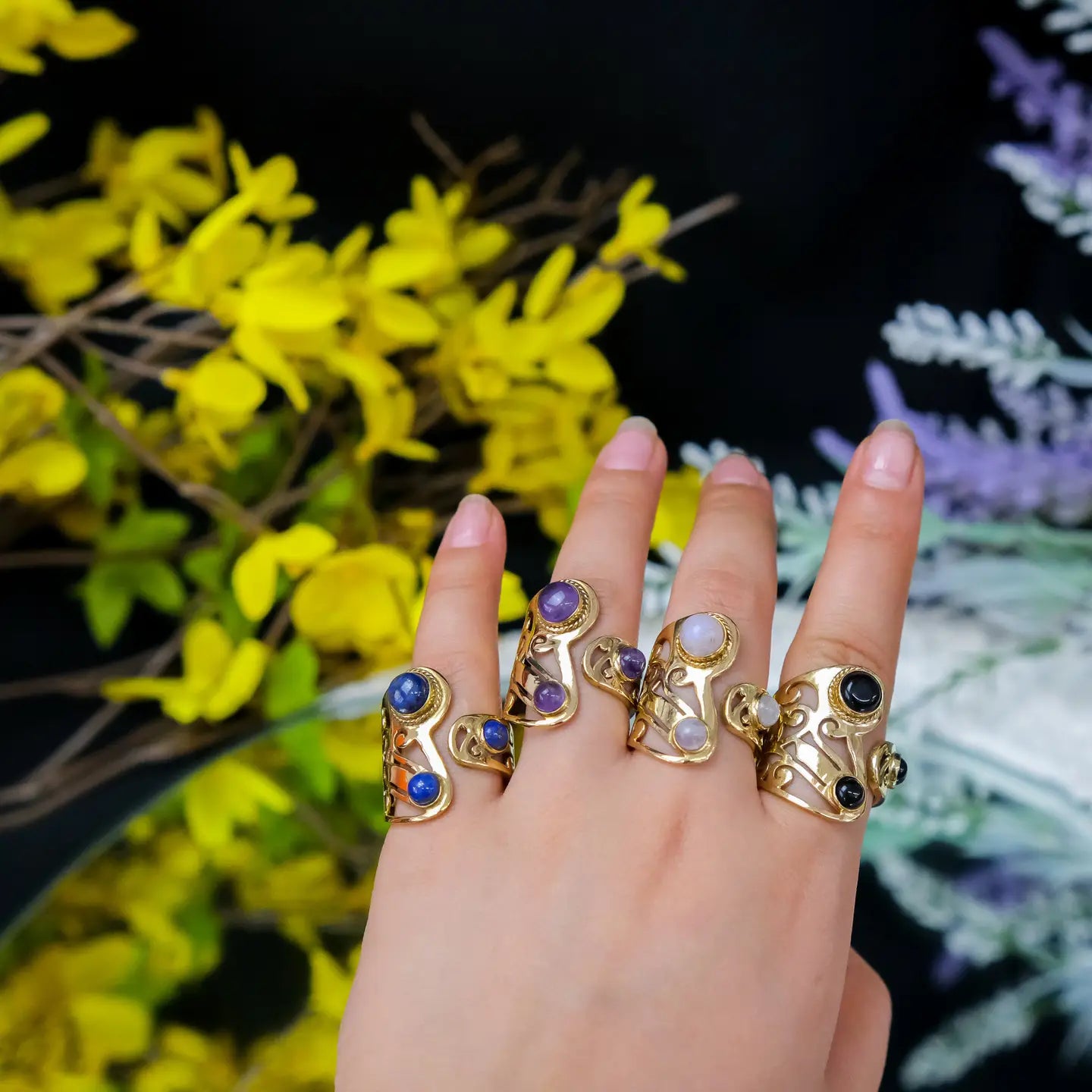 Bohemian Style Adjustable Ring
