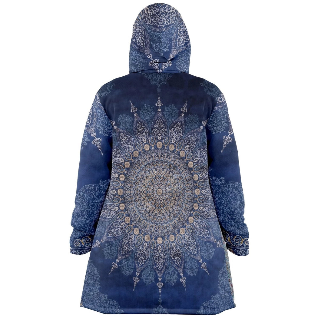 Radial Blue Persian Carpet Cuddle Cloak