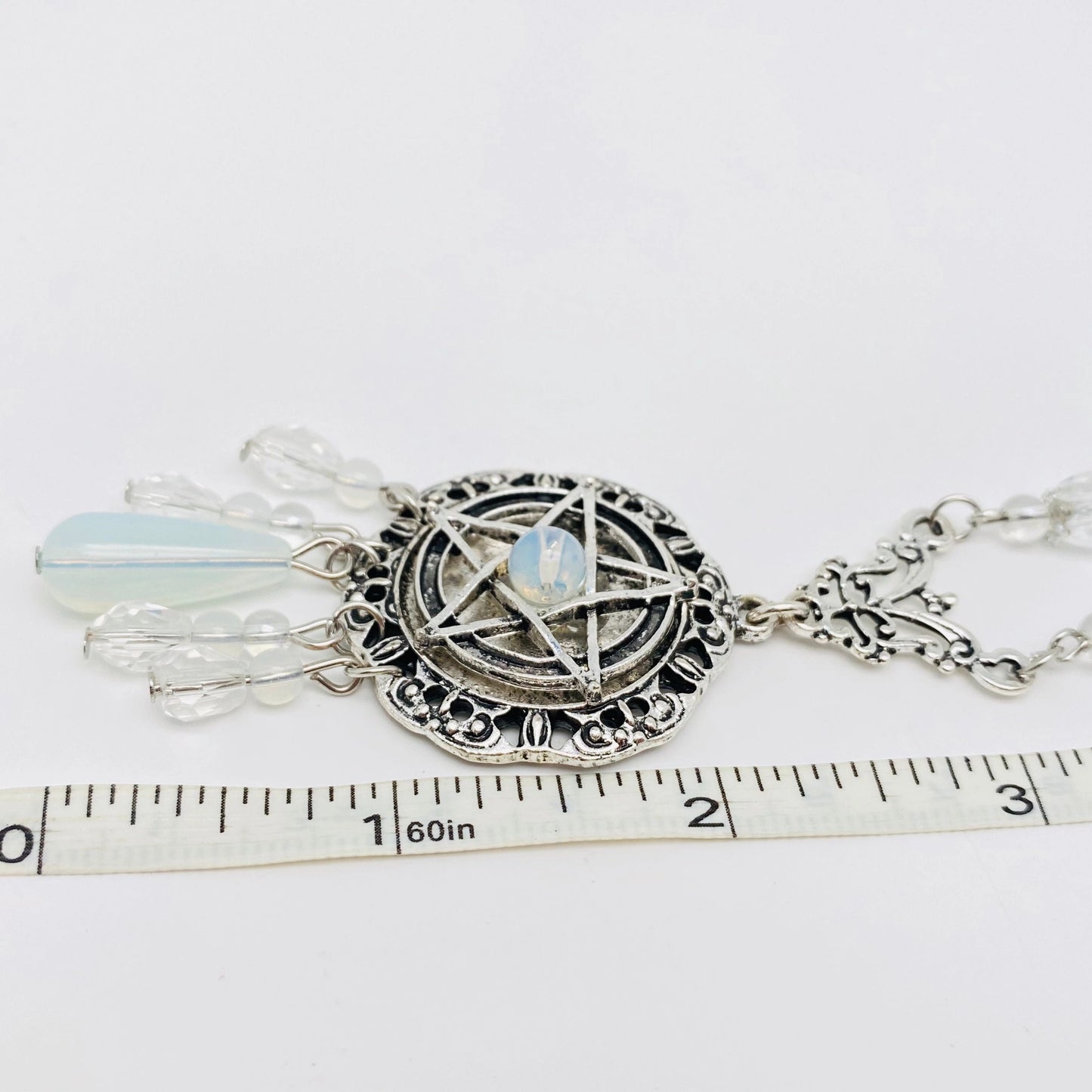 Gothic Mystery Hexagram Necklace