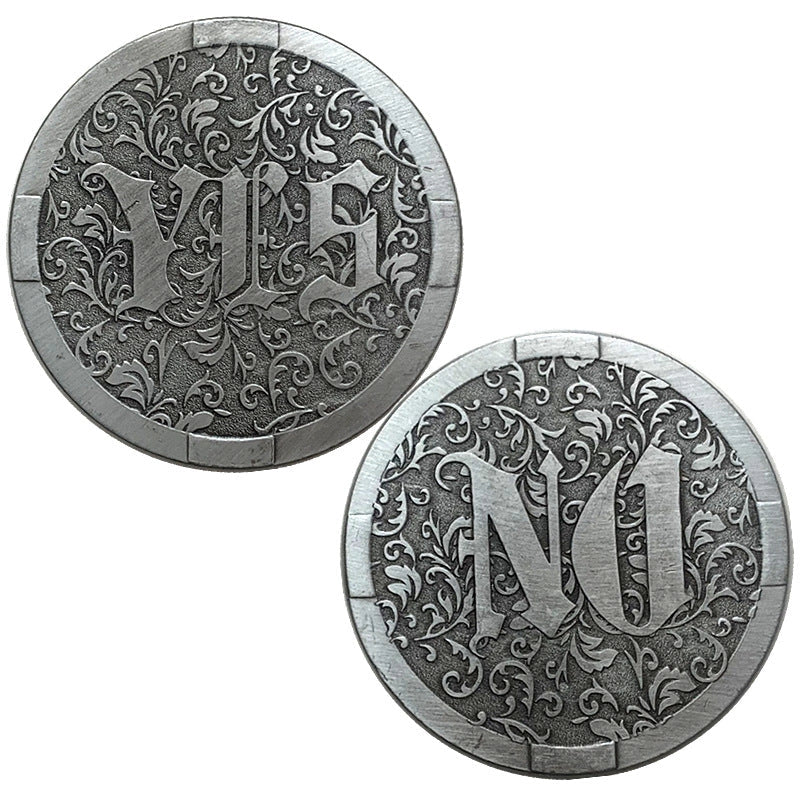 Yes/No Decision Lucky Coin