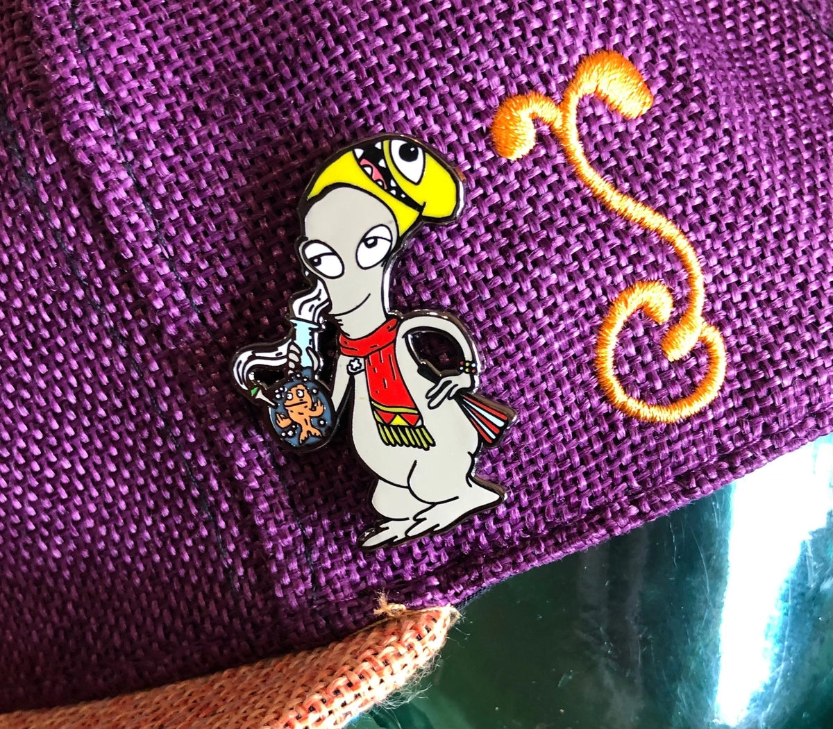 Roger & Klaus Subtronics Pin – 1.5" Hard Enamel
