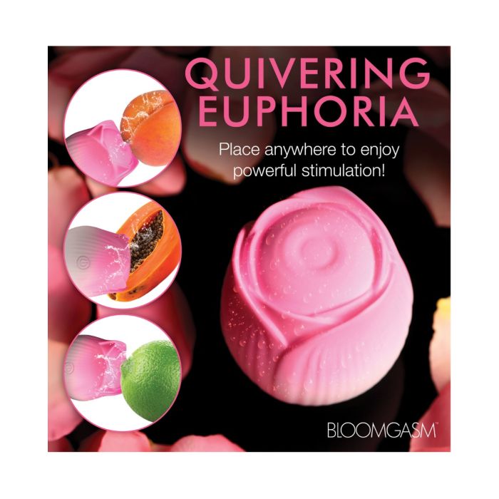 Bloomgasm Pulsing Petals Throbbing Rose Stimulator
