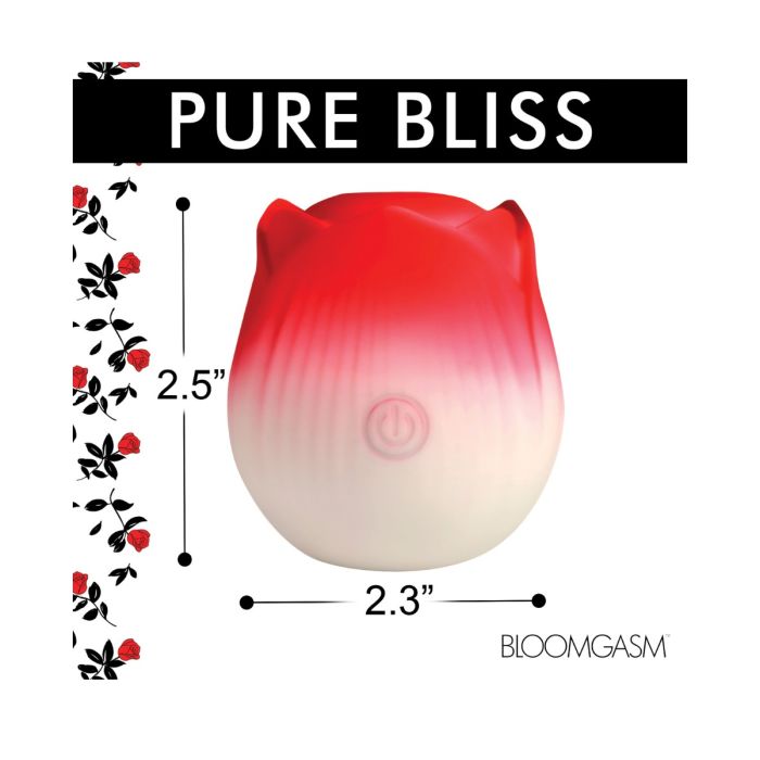 Bloomgasm Pulsing Petals Throbbing Rose Stimulator